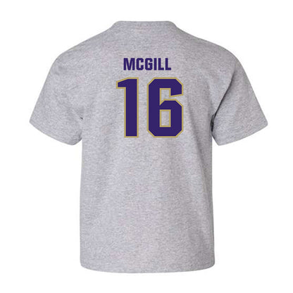 JMU - NCAA Football : TJ McGill - Classic Shersey Youth T-Shirt-1