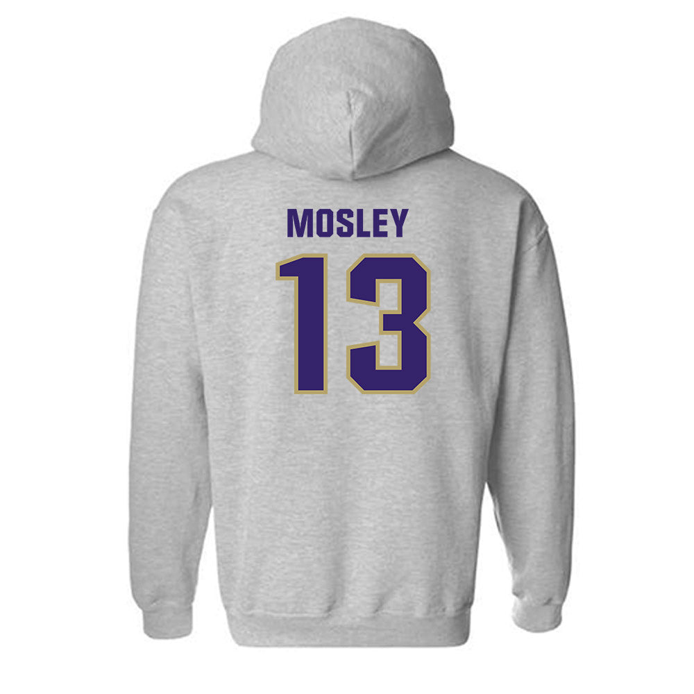 JMU - NCAA Football : KD Mosley - Classic Shersey Hooded Sweatshirt-1