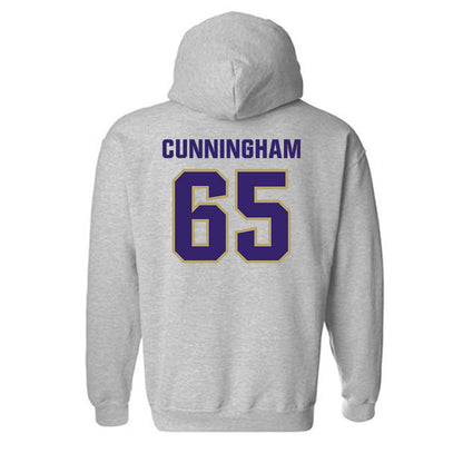 JMU - NCAA Football : Parker Cunningham - Classic Shersey Hooded Sweatshirt-1