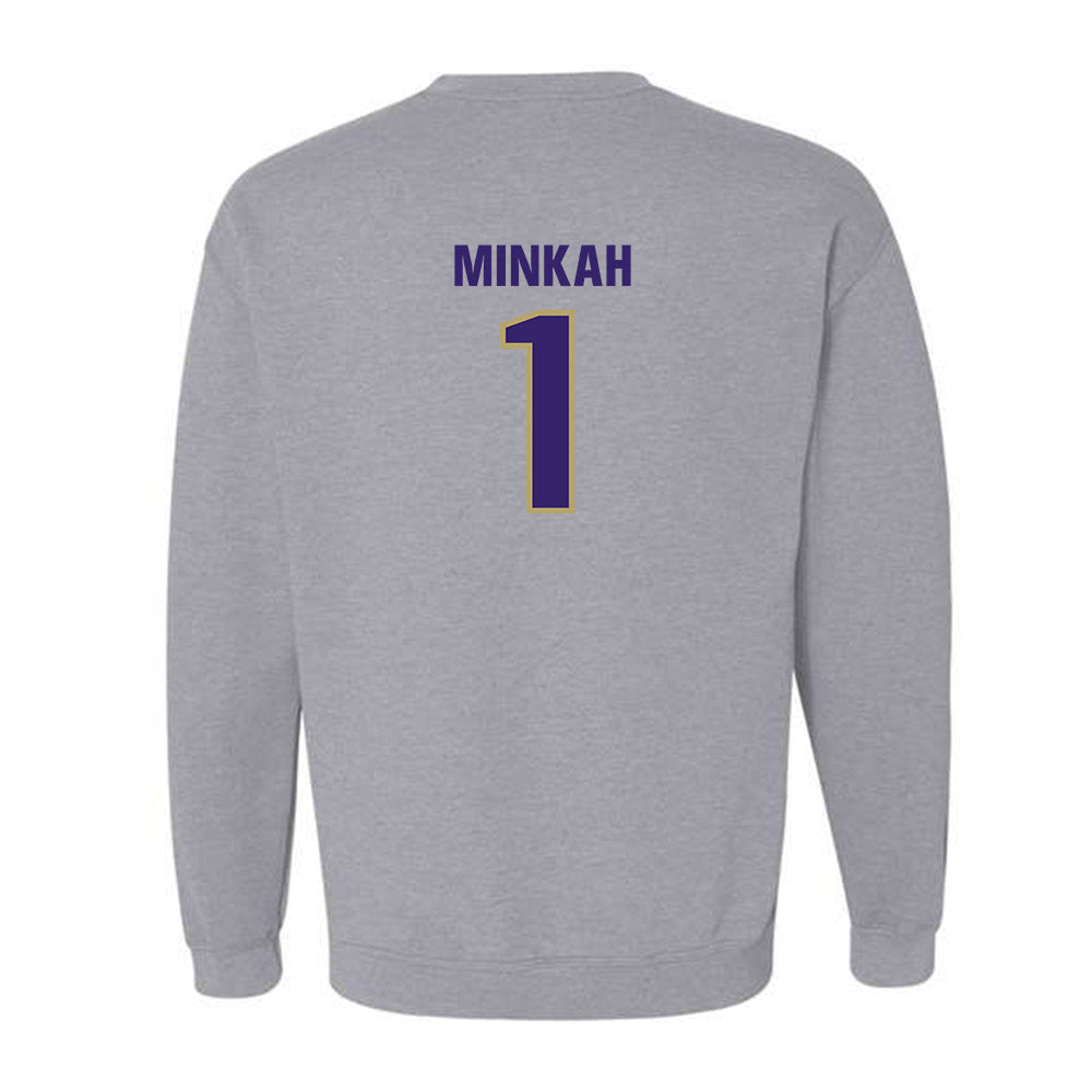 JMU - NCAA Football : Damier Minkah - Classic Shersey Crewneck Sweatshirt-1