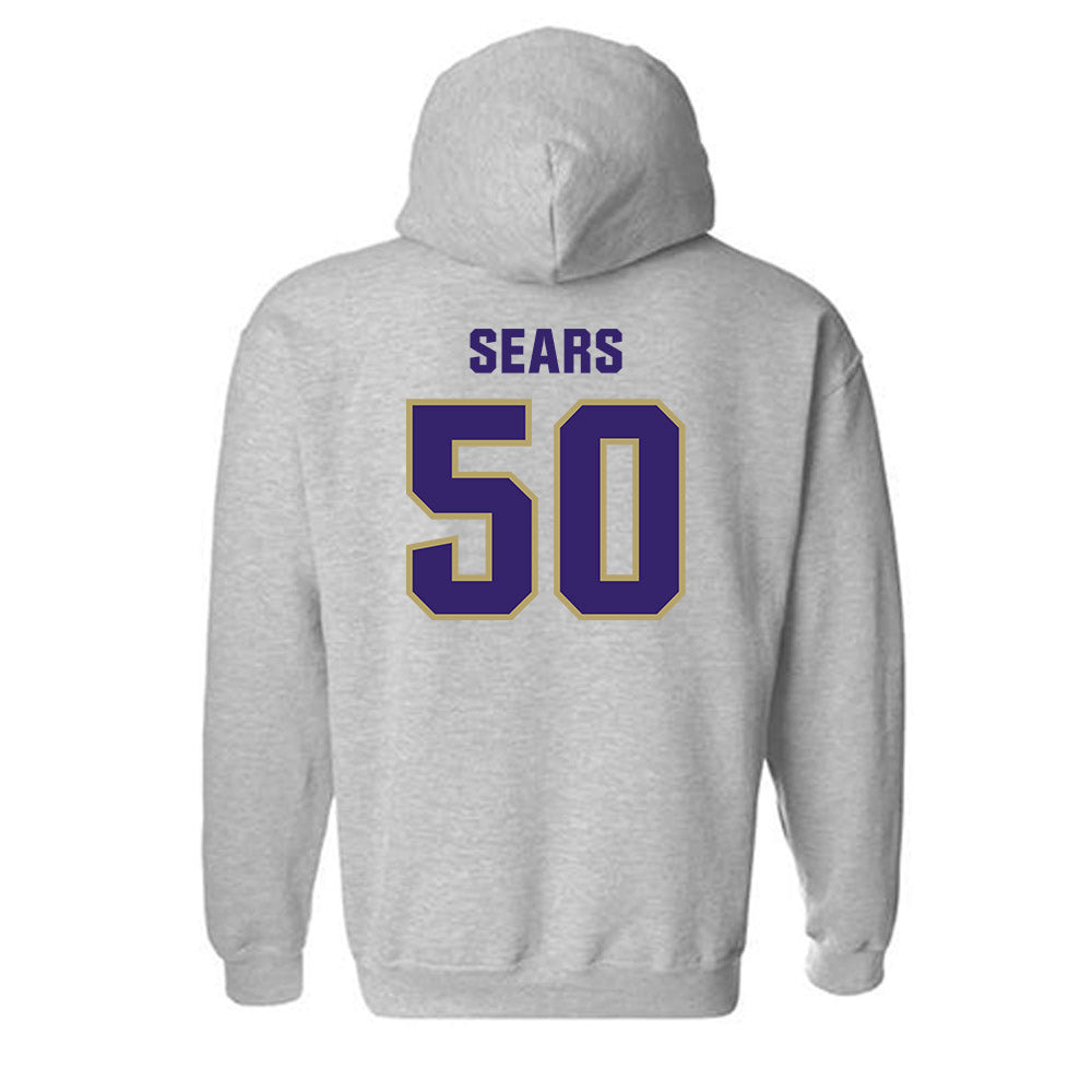 JMU - NCAA Football : Jesse Sears - Classic Shersey Hooded Sweatshirt-1