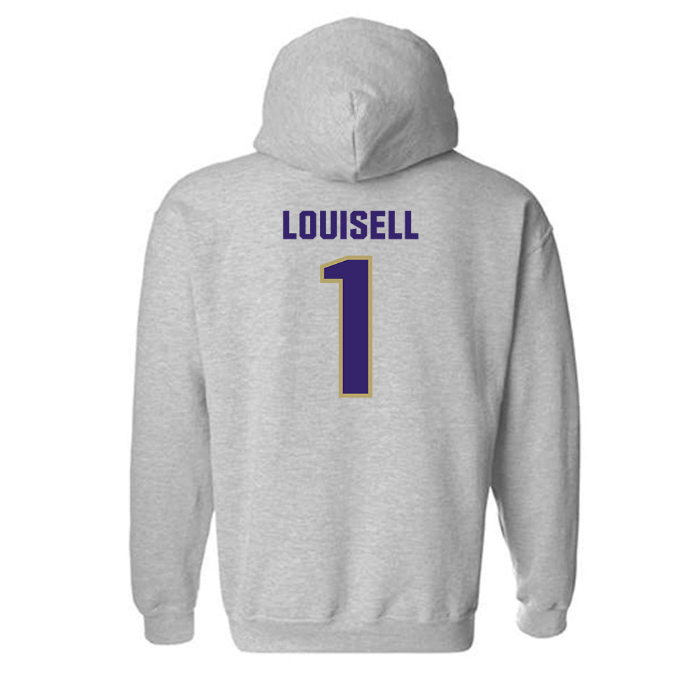 JMU - NCAA Women's Volleyball : Kennedy Louisell - Classic Shersey Hooded Sweatshirt-1