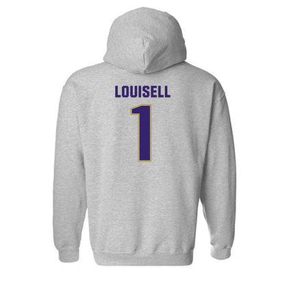 JMU - NCAA Women's Volleyball : Kennedy Louisell - Classic Shersey Hooded Sweatshirt-1