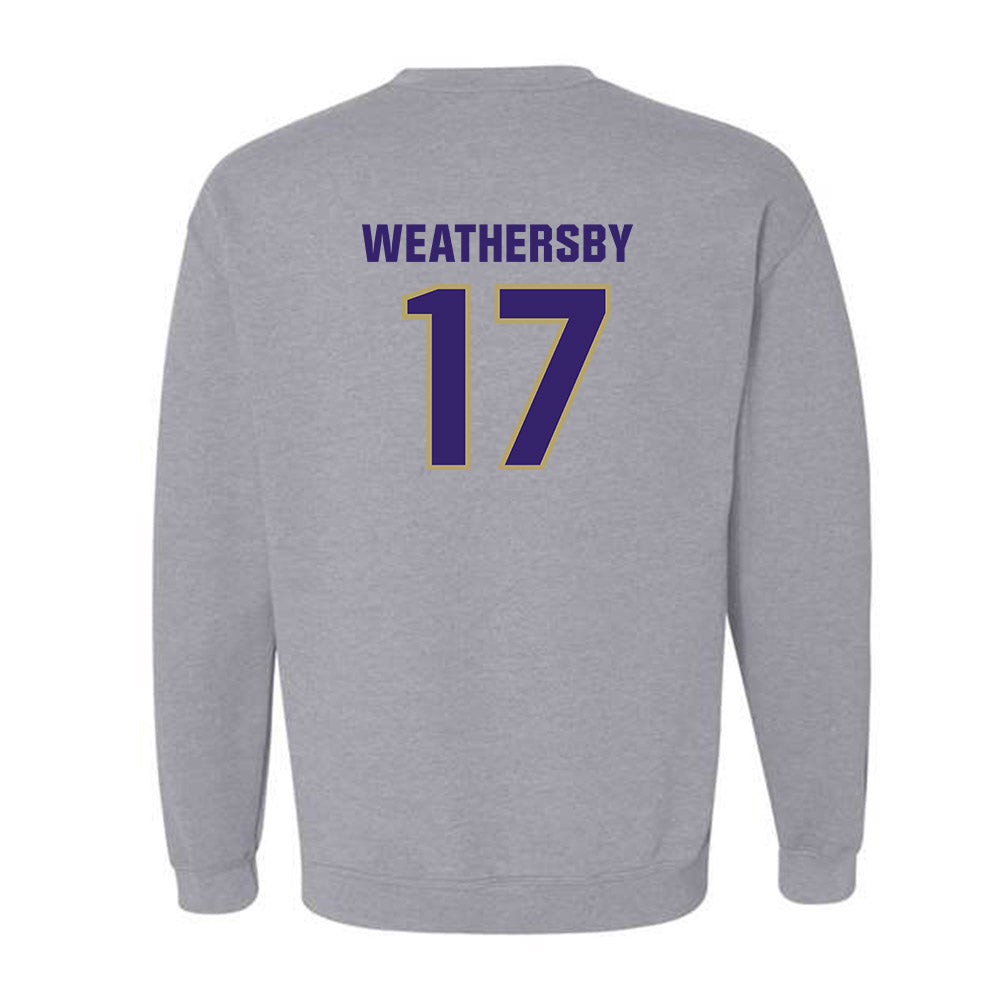 JMU - NCAA Football : Gannon Weathersby - Classic Shersey Crewneck Sweatshirt-1