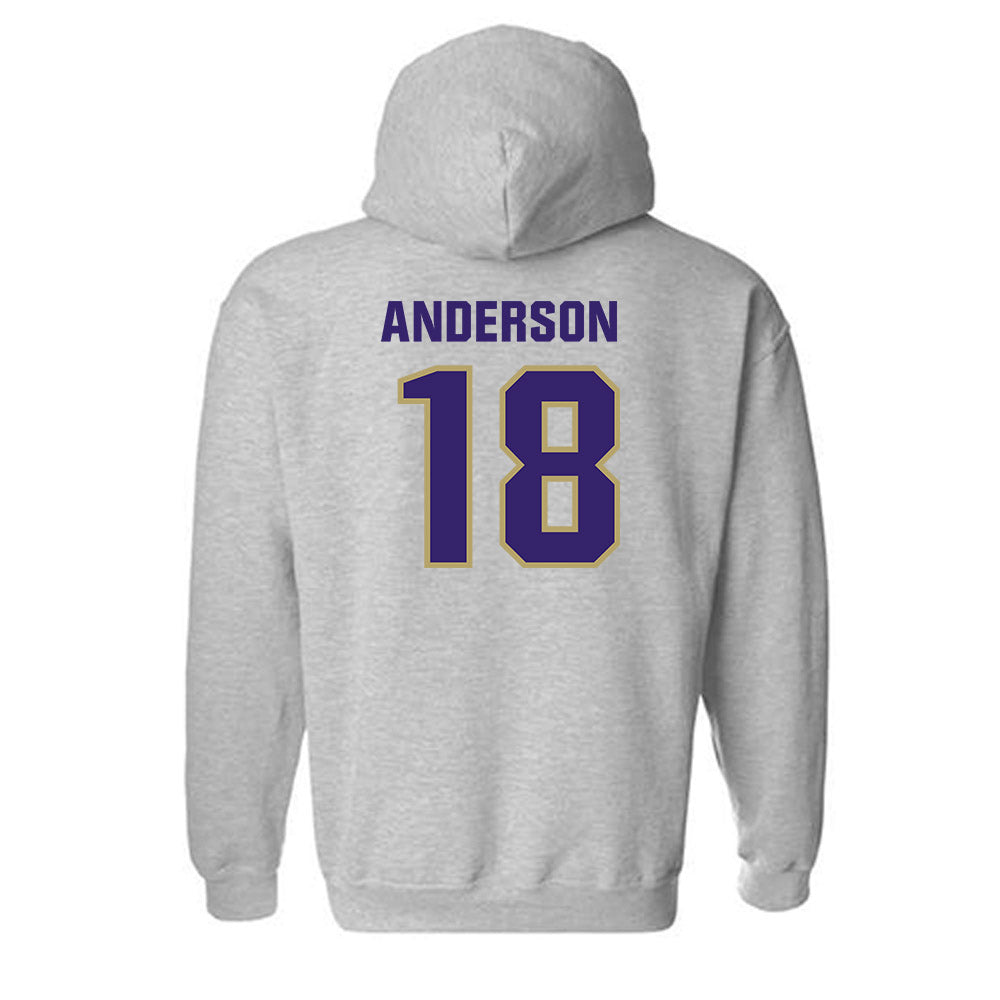 JMU - NCAA Baseball : Jack Anderson - Classic Shersey Hooded Sweatshirt-1