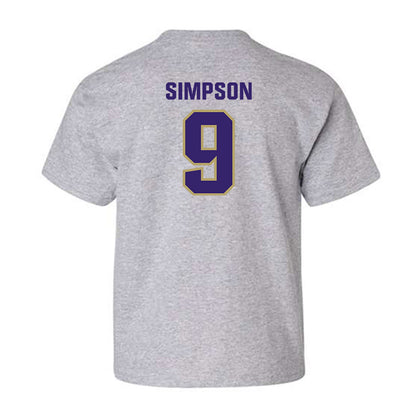 JMU - NCAA Football : Keitrone Simpson - Classic Shersey Youth T-Shirt-1