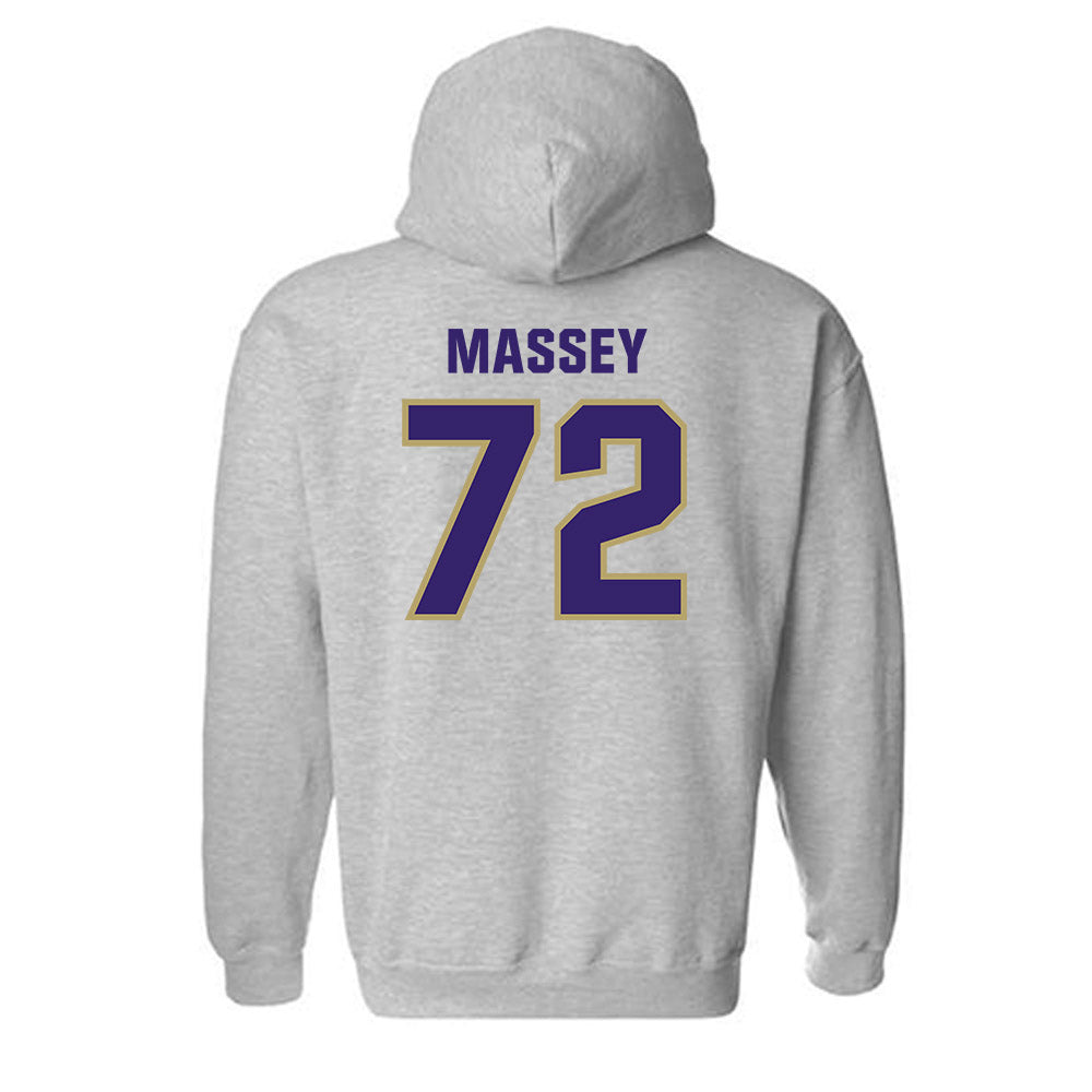 JMU - NCAA Football : Kaedin Massey - Classic Shersey Hooded Sweatshirt-1