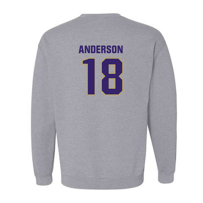 JMU - NCAA Baseball : Jack Anderson - Classic Shersey Crewneck Sweatshirt-1
