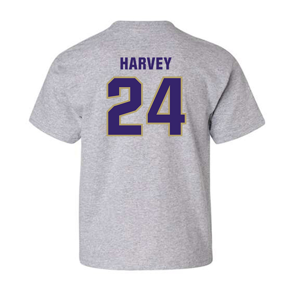 JMU - NCAA Football : Jayon Harvey - Classic Shersey Youth T-Shirt-1