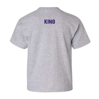JMU - NCAA Women's Field Hockey : Kenzie King - Classic Shersey Youth T-Shirt-1