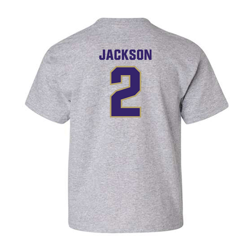 JMU - NCAA Football : Nakian Jackson - Classic Shersey Youth T-Shirt-1
