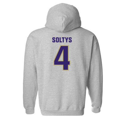 JMU - NCAA Women's Basketball : Delilah Soltys - Classic Shersey Hooded Sweatshirt-1