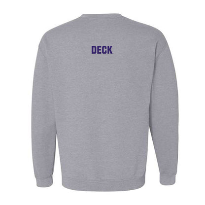 JMU - NCAA Cheerleading : Emily Deck - Classic Shersey Crewneck Sweatshirt-1