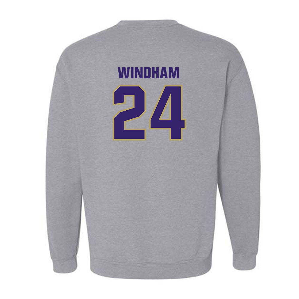 JMU - NCAA Men's Basketball : KJ Windham - Classic Shersey Crewneck Sweatshirt-1