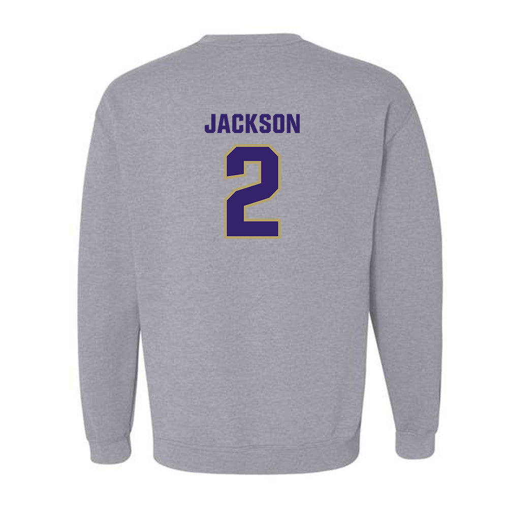 JMU - NCAA Football : Nakian Jackson - Classic Shersey Crewneck Sweatshirt-1