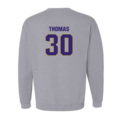 JMU - NCAA Football : Dkwan Thomas - Classic Shersey Crewneck Sweatshirt-1