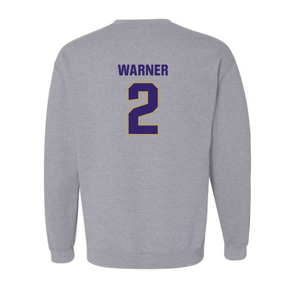 JMU - NCAA Softball : Reaghan Warner - Classic Shersey Crewneck Sweatshirt-1