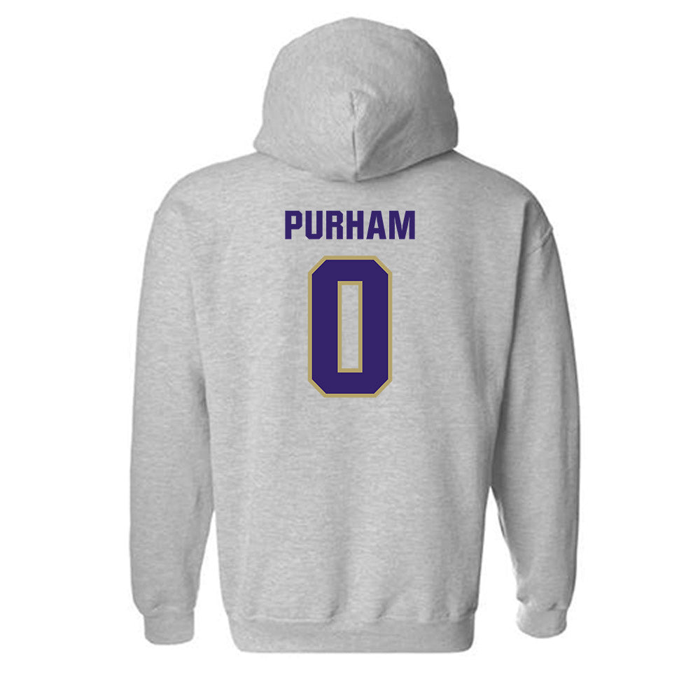 JMU - NCAA Football : Mason Purham - Classic Shersey Hooded Sweatshirt-1