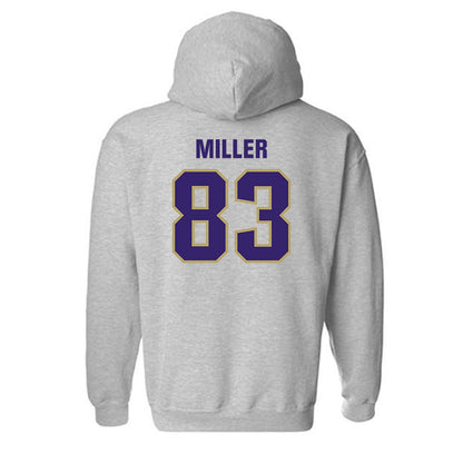 JMU - NCAA Football : Chase Miller - Classic Shersey Hooded Sweatshirt-1