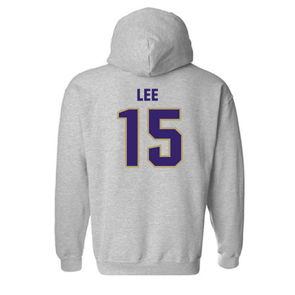 JMU - NCAA Men's Basketball : Brandon Lee - Classic Shersey Hooded Sweatshirt-1