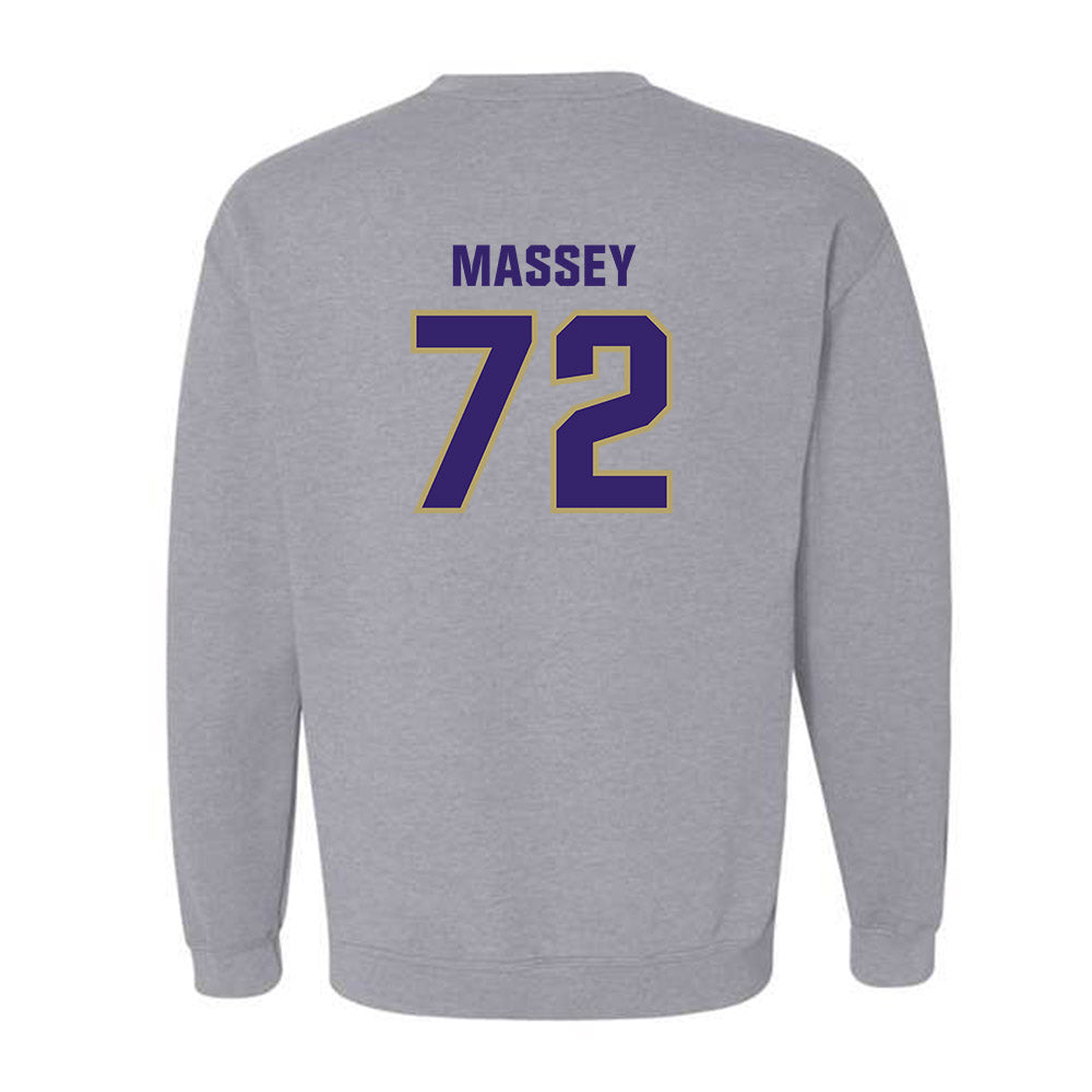 JMU - NCAA Football : Kaedin Massey - Classic Shersey Crewneck Sweatshirt-1