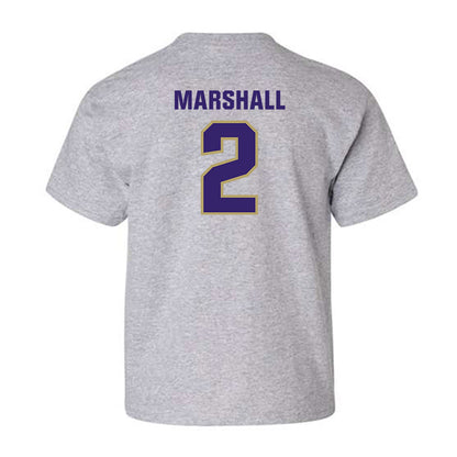 JMU - NCAA Women's Basketball : Kylie Marshall - Classic Shersey Youth T-Shirt-1
