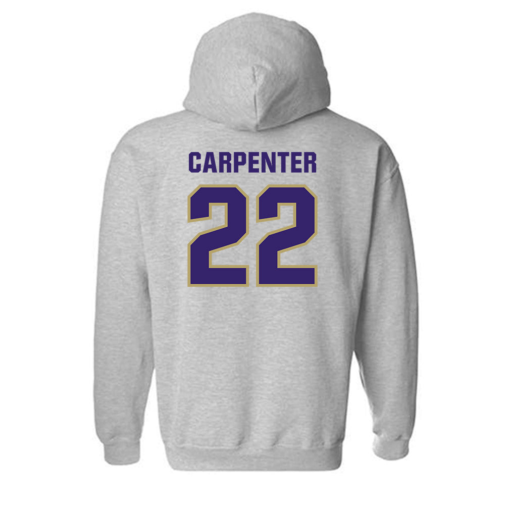JMU - NCAA Women's Soccer : Lauren Carpenter - Classic Shersey Hooded Sweatshirt-1