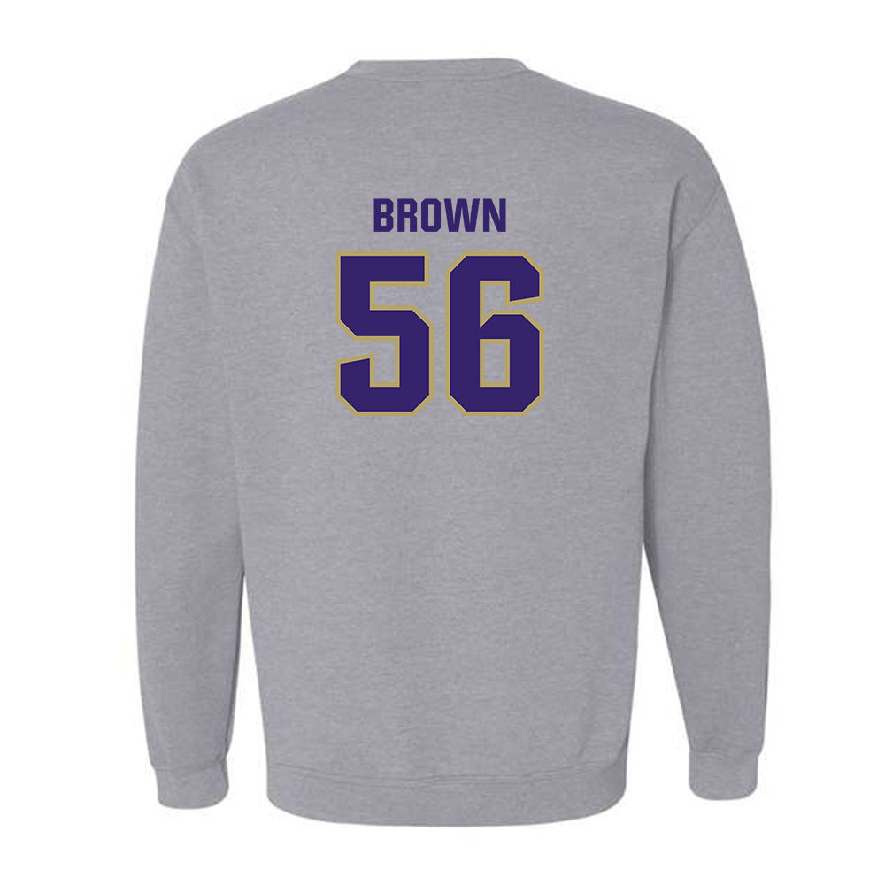 JMU - NCAA Football : Tyler Brown - Classic Shersey Crewneck Sweatshirt-1
