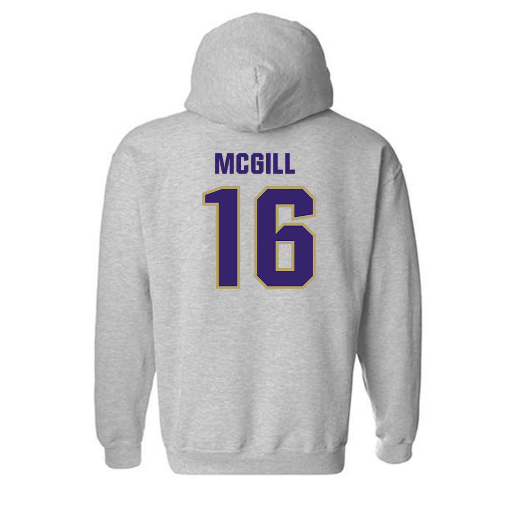 JMU - NCAA Football : TJ McGill - Classic Shersey Hooded Sweatshirt-1