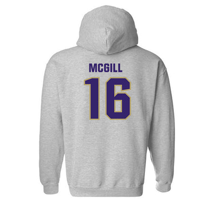 JMU - NCAA Football : TJ McGill - Classic Shersey Hooded Sweatshirt-1