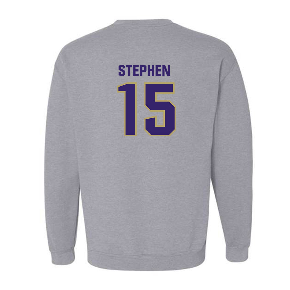 JMU - NCAA Men's Basketball : Joshua Stephen - Classic Shersey Crewneck Sweatshirt-1