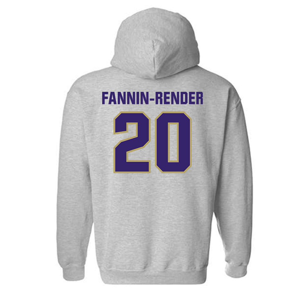 JMU - NCAA Football : Malachi Fannin-Render - Classic Shersey Hooded Sweatshirt-1