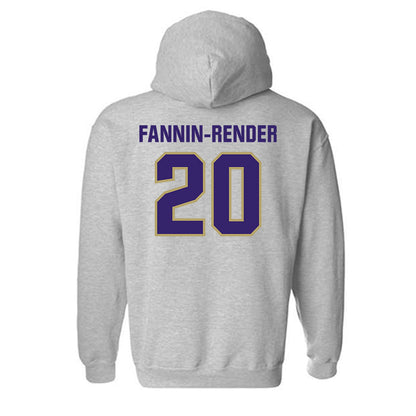 JMU - NCAA Football : Malachi Fannin-Render - Classic Shersey Hooded Sweatshirt-1