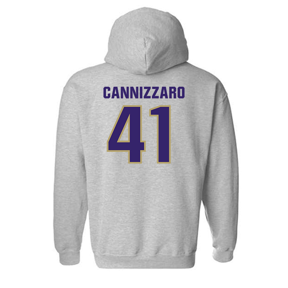 JMU - NCAA Baseball : Jack Cannizzaro - Classic Shersey Hooded Sweatshirt-1