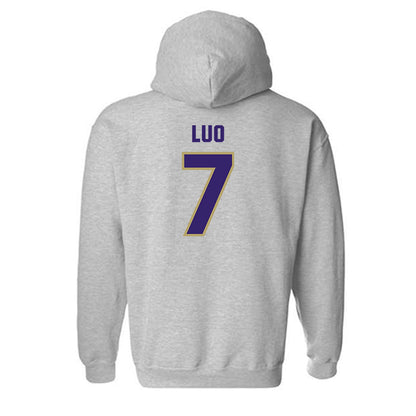 JMU - NCAA Women's Soccer : Gloria Luo - Classic Shersey Hooded Sweatshirt-1