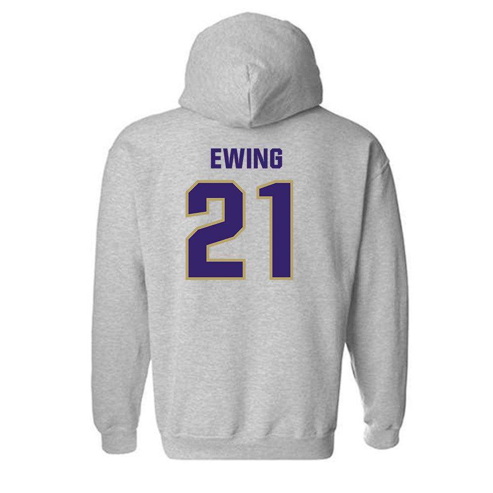 JMU - NCAA Women's Lacrosse : Caroline Ewing - Classic Shersey Hooded Sweatshirt-1