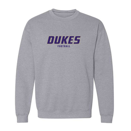 JMU - NCAA Football : Mason Purham - Classic Shersey Crewneck Sweatshirt-0