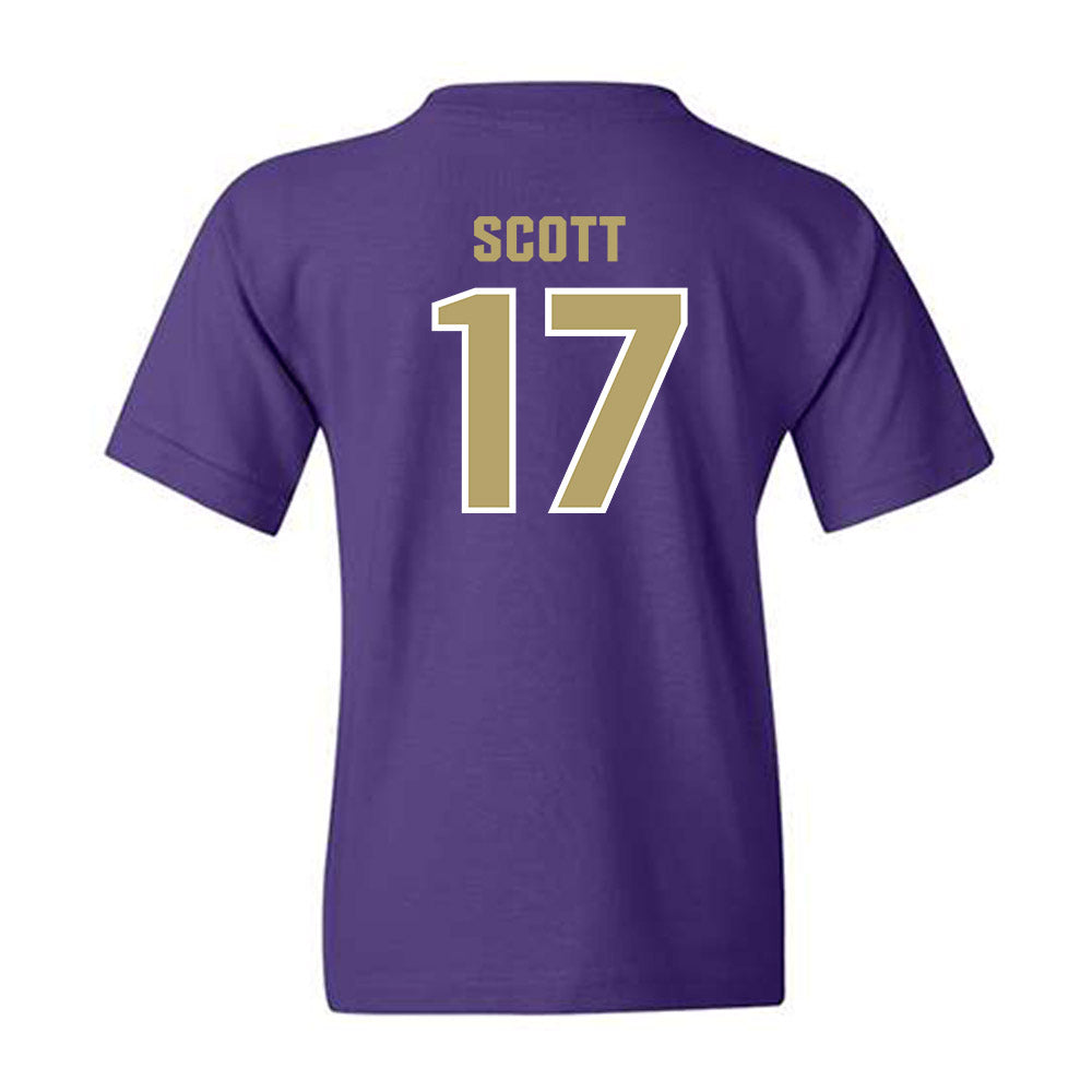 JMU - NCAA Football : Michael Scott - Classic Shersey Youth T-Shirt-1