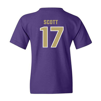 JMU - NCAA Football : Michael Scott - Classic Shersey Youth T-Shirt-1