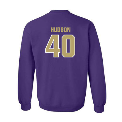 JMU - NCAA Football : Zion Hudson - Classic Shersey Crewneck Sweatshirt-1