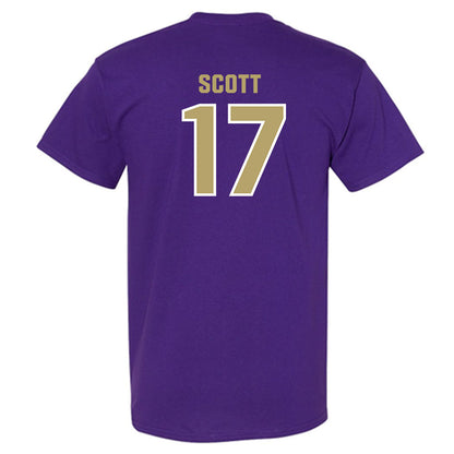 JMU - NCAA Football : Michael Scott - Classic Shersey T-Shirt-1