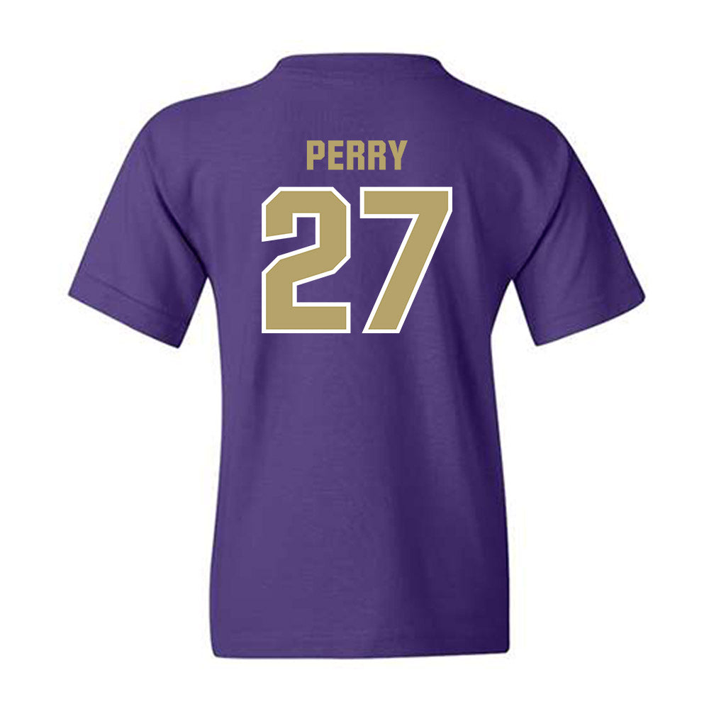 JMU - NCAA Football : Josiah Perry - Classic Shersey Youth T-Shirt-1