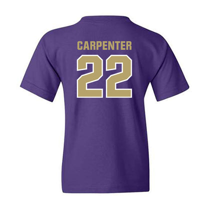 JMU - NCAA Women's Soccer : Lauren Carpenter - Classic Shersey Youth T-Shirt-1