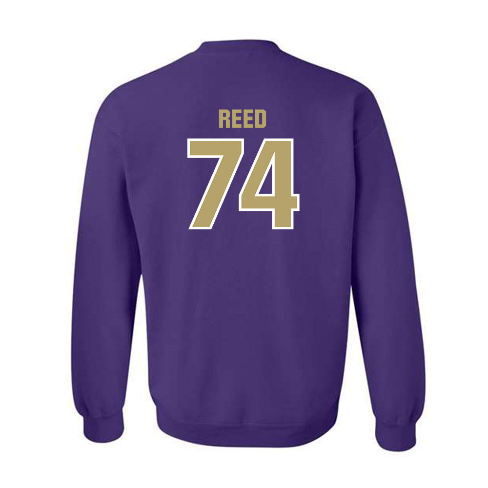 JMU - NCAA Football : Sani Reed - Classic Shersey Crewneck Sweatshirt-1