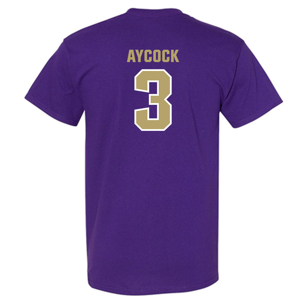 JMU - NCAA Baseball : Cameron Aycock - Classic Shersey T-Shirt-1