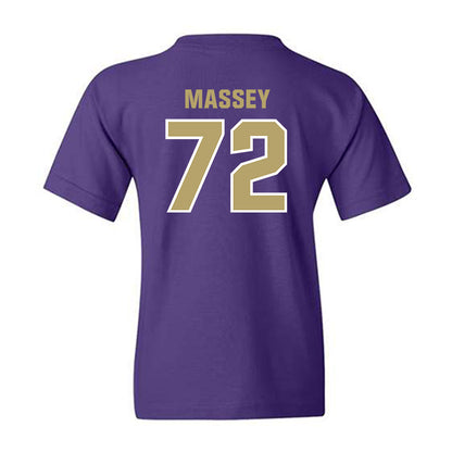 JMU - NCAA Football : Kaedin Massey - Classic Shersey Youth T-Shirt-1