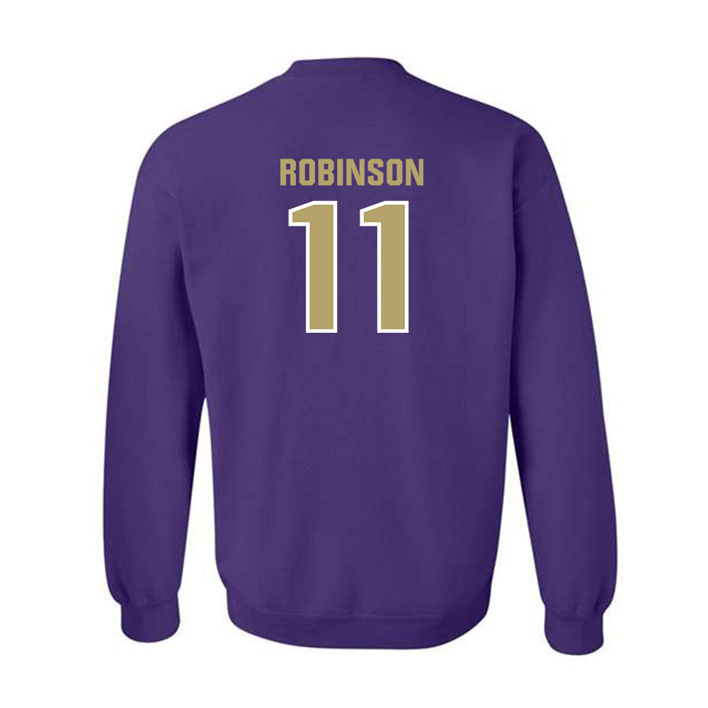 JMU - NCAA Women's Basketball : Bree Robinson - Classic Shersey Crewneck Sweatshirt-1