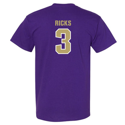 JMU - NCAA Men's Basketball : Eddie Ricks - Classic Shersey T-Shirt-1