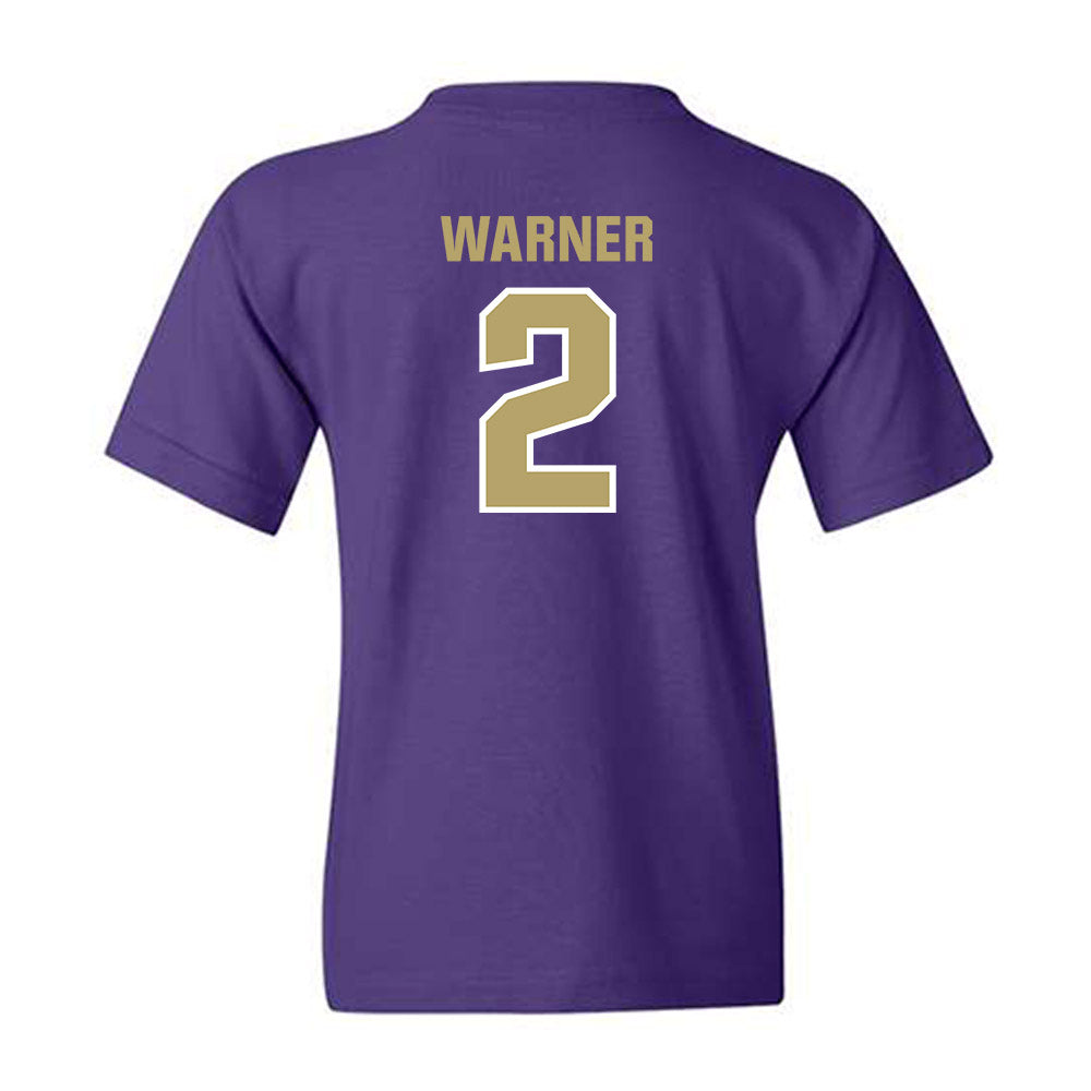 JMU - NCAA Softball : Reaghan Warner - Classic Shersey Youth T-Shirt-1