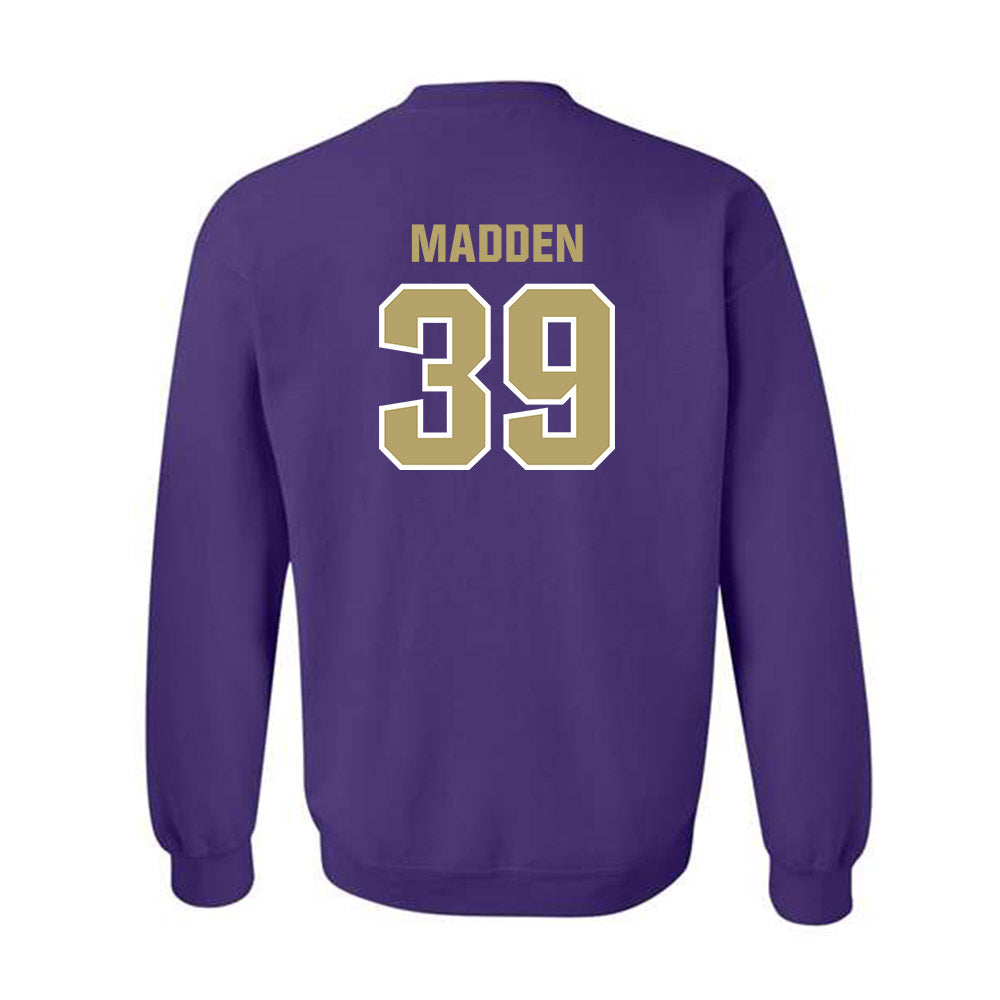 JMU - NCAA Baseball : Griffin Madden - Classic Shersey Crewneck Sweatshirt-1